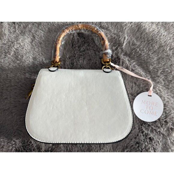 MORE TO COME Hayes Bag in Cream New Womens Clutch Crossbody Evening - Picture 9 of 12